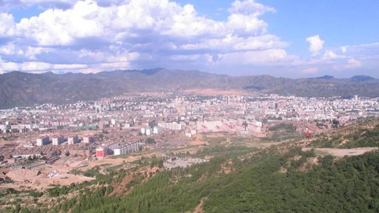 Vista de Zhangjiakou