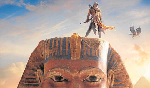 El jugador se asoma a etapas históricoas y monumentos, como en «Assasin's Creed Origins»