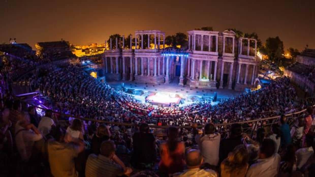 El teatro romano de Mérida