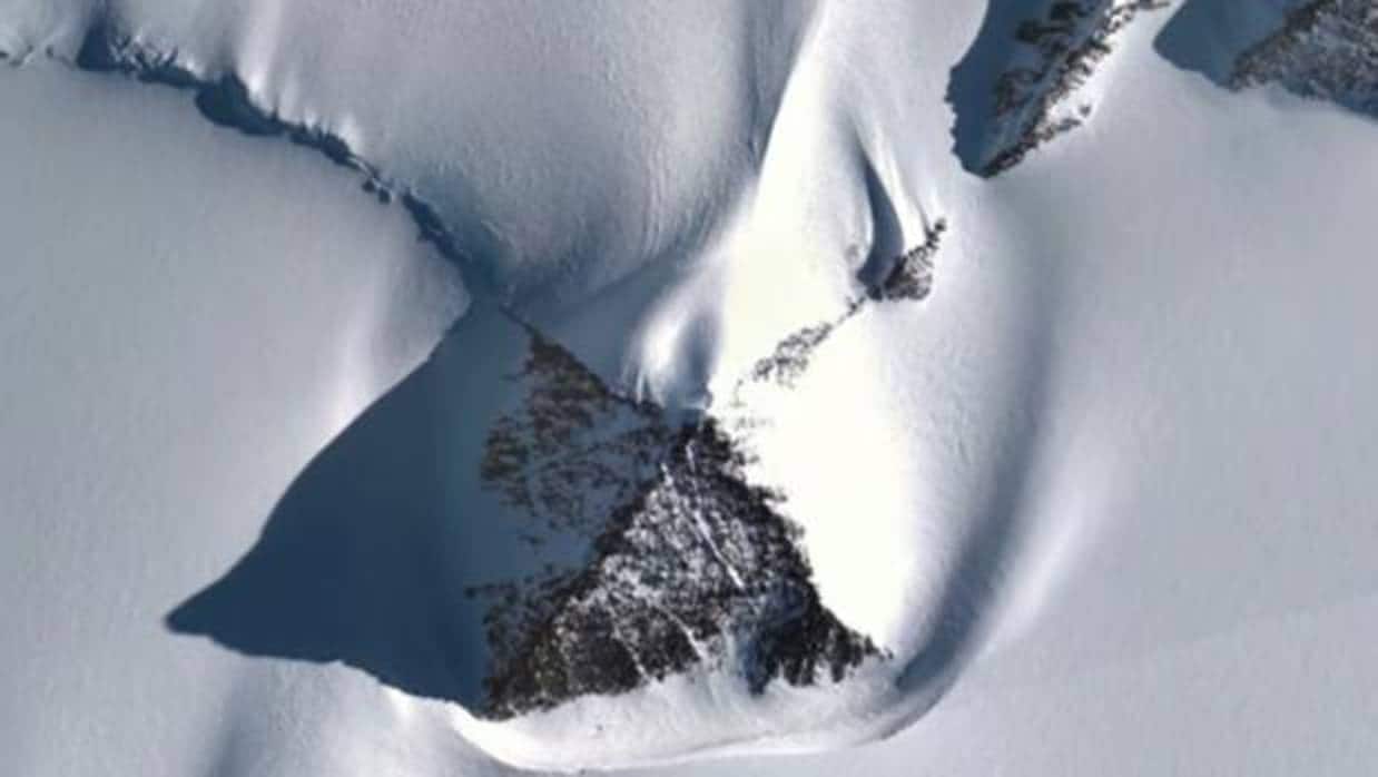 Imágenes de Google Earth de la Antártida