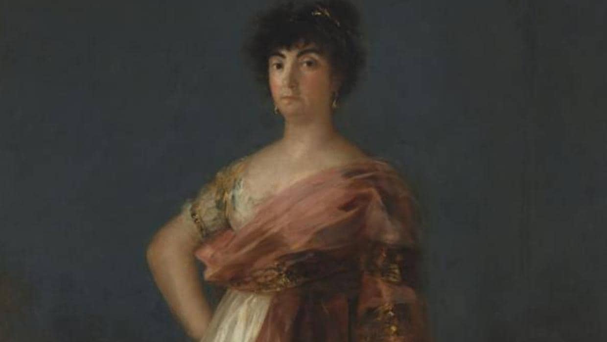 Retrato que Goya realizó a la actriz sevillana La Tirana