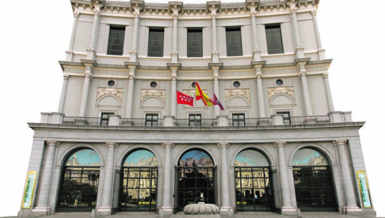 Fachada del Teatro Real de Madrid