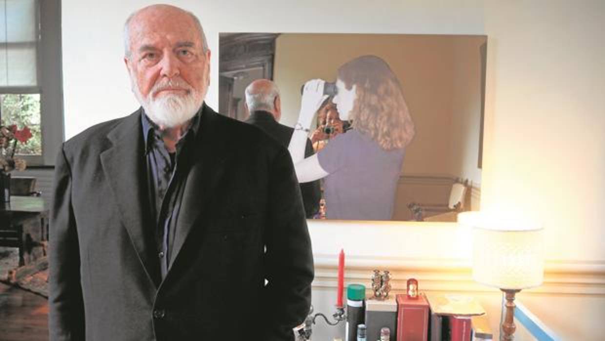 Michelangelo Pistoletto, en su casa de Biella