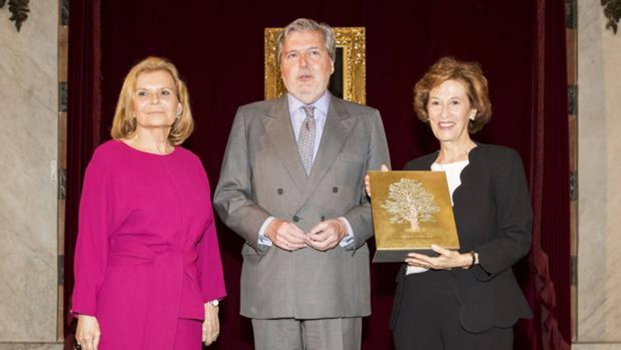 Carme Riera, Íñigo Méndez de Vigo y Julia Navarro