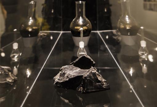«Dark Matter. Muestras de carbón procedente de la mina de Black Thunder Mine»