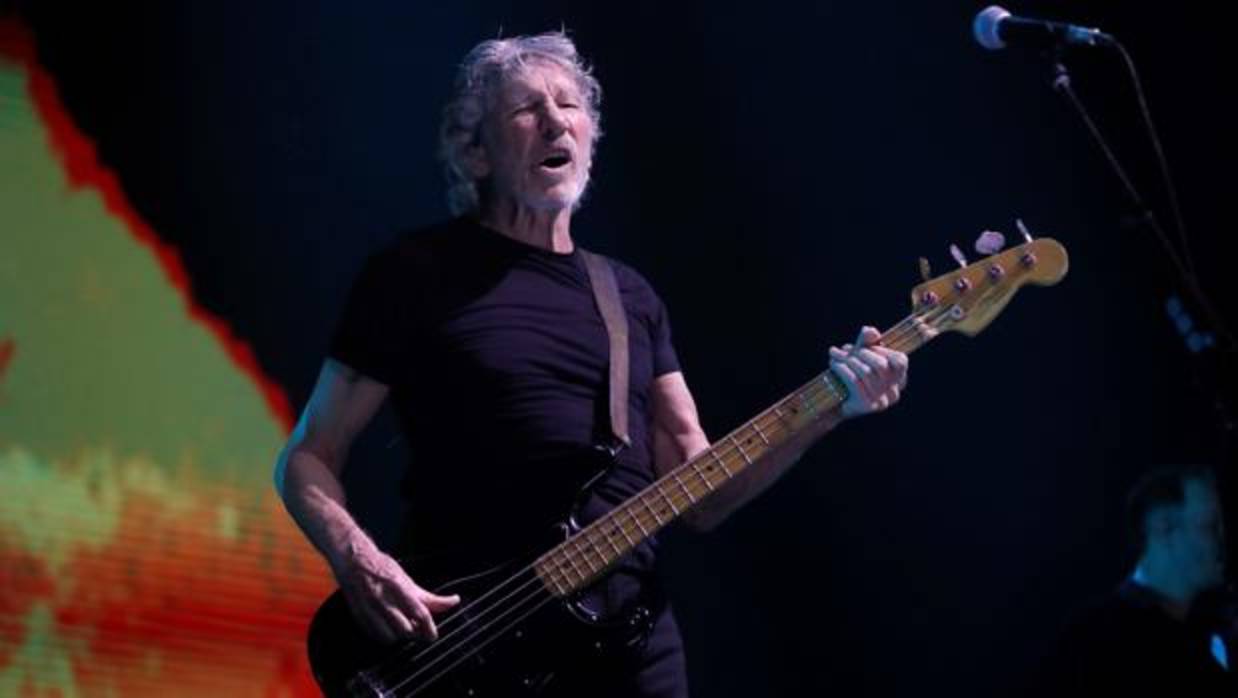 Roger Waters, durante el concierto que ofreció en Madrid