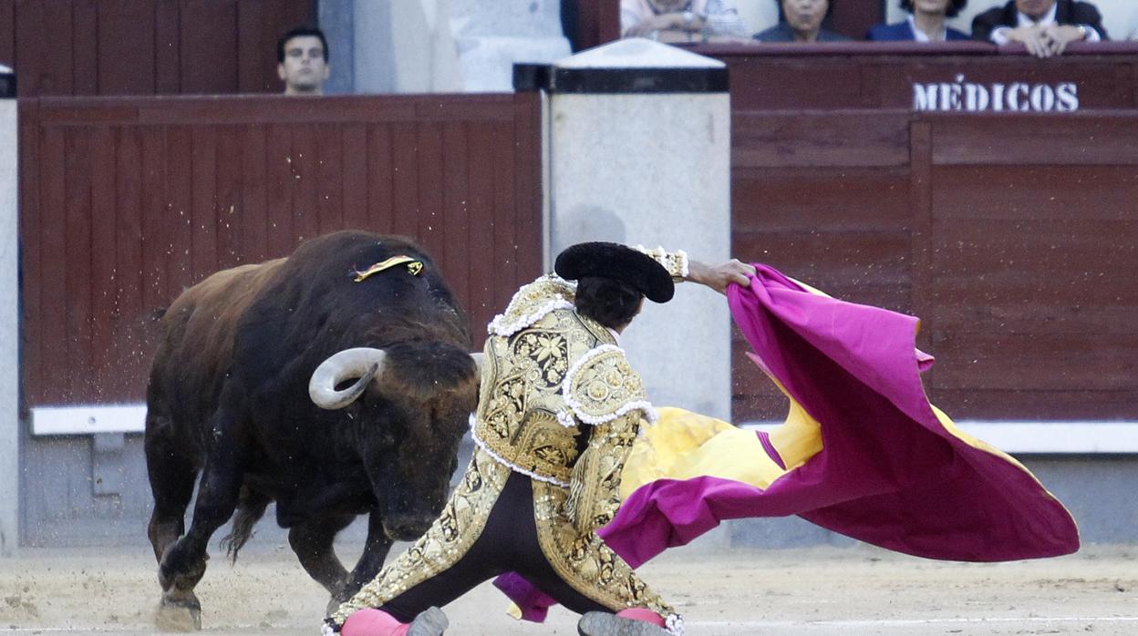 Cayetano Rivera Ordóñez, a portagayola en Las Ventas