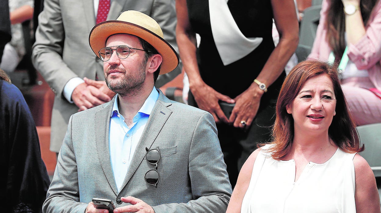 Màxim Huerta en la final del Roland Garros