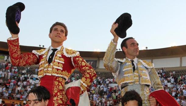 Ponce y Ginés, a hombros en Badajoz