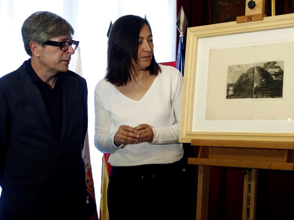 La Diputación Provincial de Zaragoza ha adquirido un grabado original e inedito de Francisco de Goya