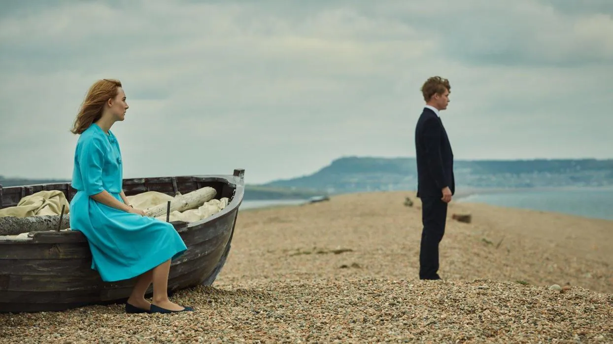 Escena de «En la playa de Chesil», basada en la obra de Ian McEwan