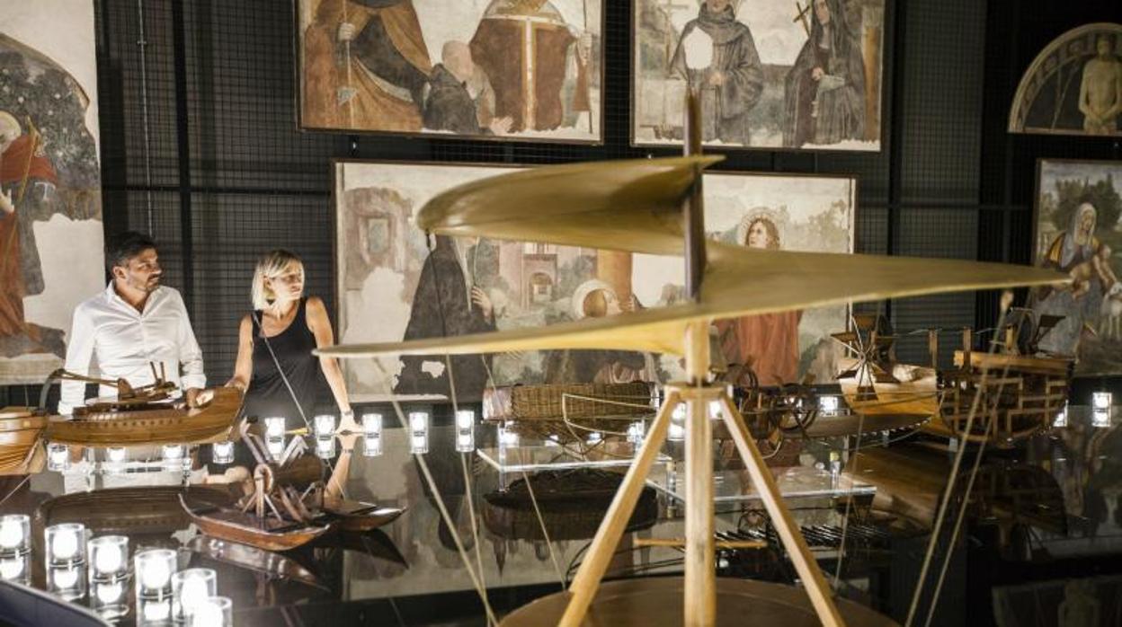 El Museo Nacional de Ciencia y Tecnología de Milán presenta los prototipos de Leonardo Da Vinci