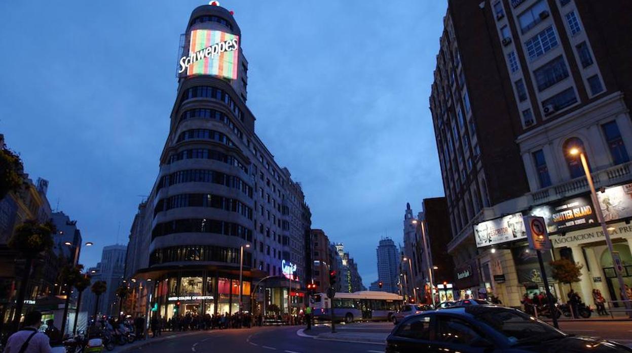 La Gran Vía madrileña