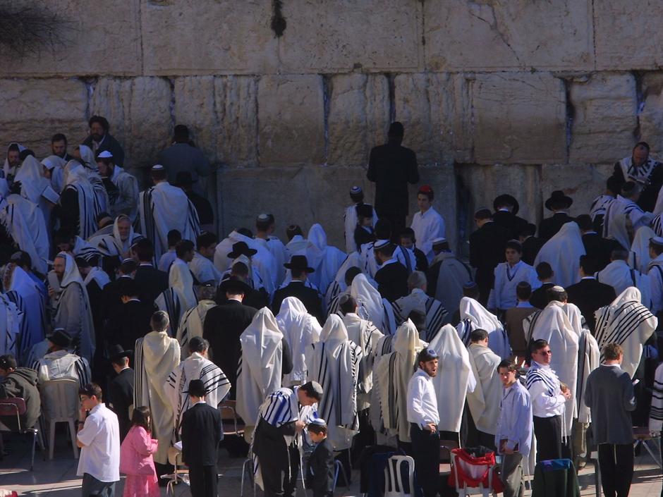 El Muro de las Lamentaciones, en Jerusalén