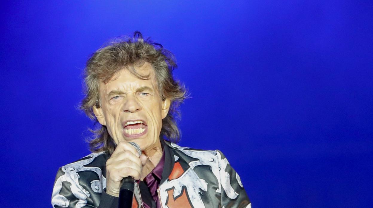 Mick Jagger, durante un concierto de los Rolling Stones en junio