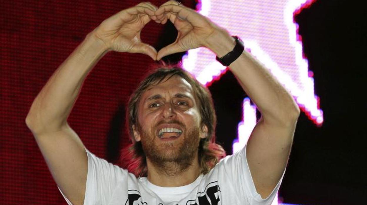 David Guetta en concierto