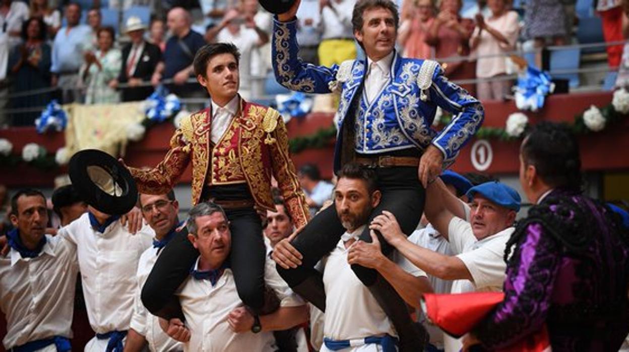 Pablo y Guillermo Hermoso de Mendoza salen a hombros en San Sebastián