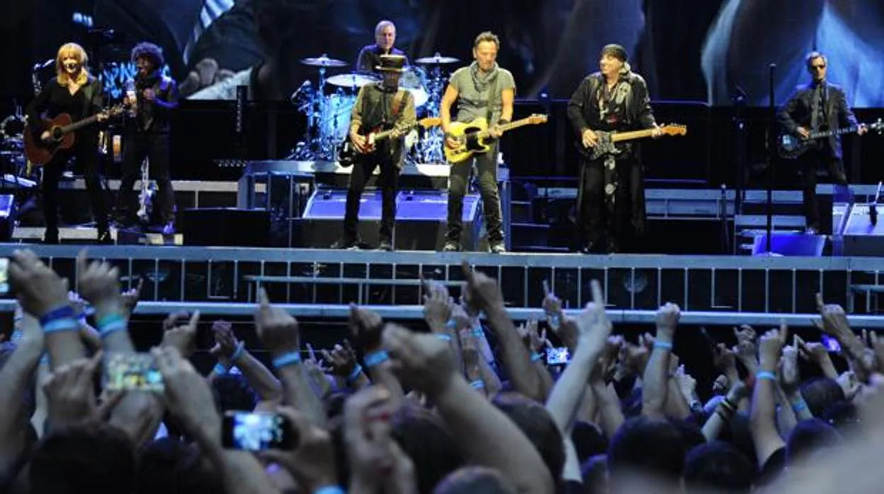 Concierto de Bruce Springsteen en Madrid en 2016, donde volvió a encenderse la polémica de la reventa