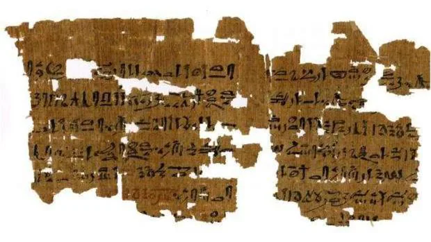 Descubren un antiguo papiro egipcio que describe una prueba de embarazo