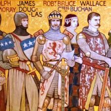 Sir Douglas, Robert the Bruce y William Wallace