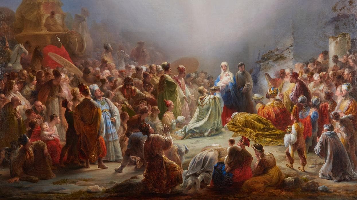 «La Adoración de los Reyes Magos», de Domingos Sequeira