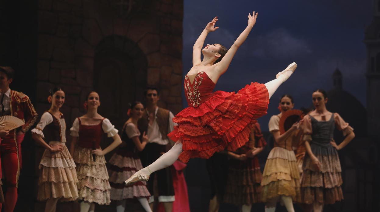 Una imagen del ballet «Don Quijote», por la Compañía Nacional de Danza