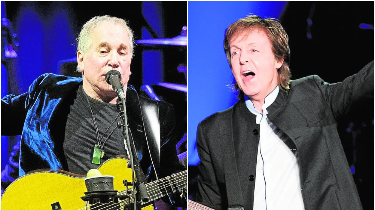 Paul Simon y Paul McCartney, los San Pablos del pop