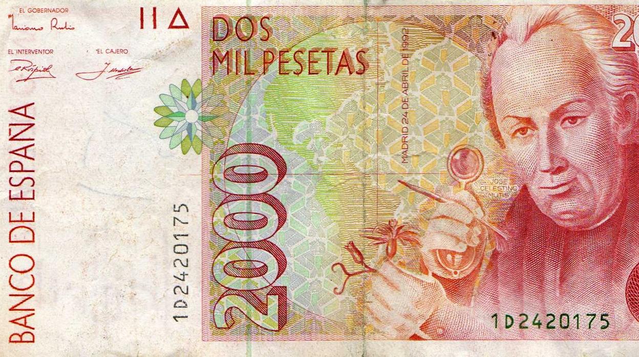 ¿Quién era el (pro)hombre que salía en el billete de 2.000 pesetas?