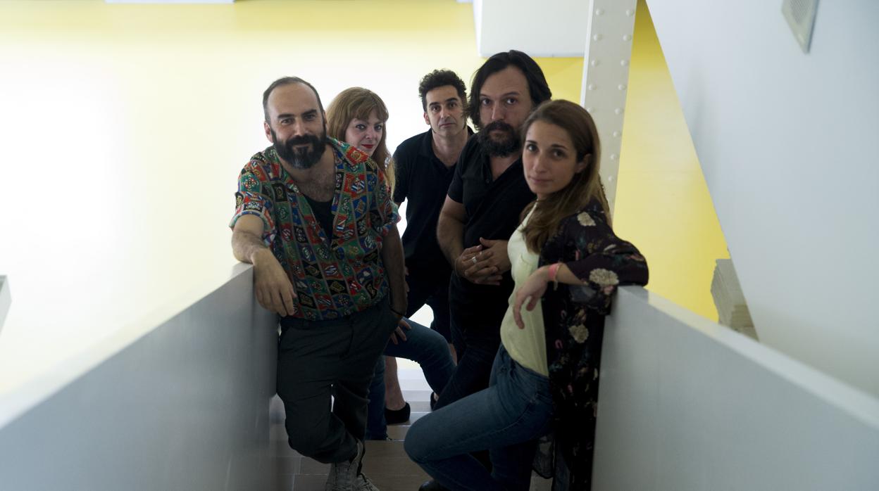 Manuel Antonio Dominguez, Marina Vargas, Juan López, José Luis Serzo y Estefania Martín Sáenz