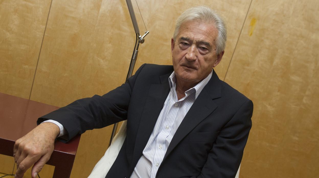 Antony Beevor, durante la presentación de su libro a los medios de comunicación