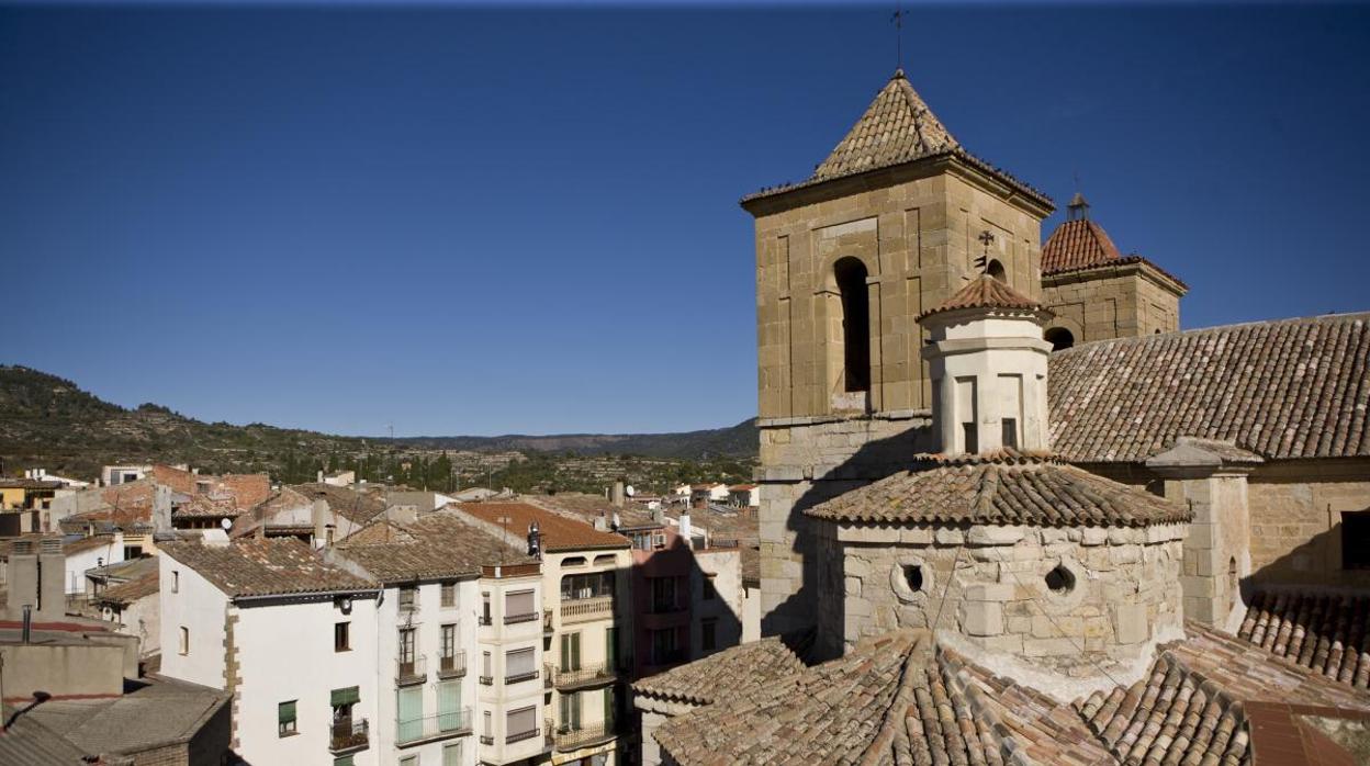 Campanario de la iglesia de Cornudella