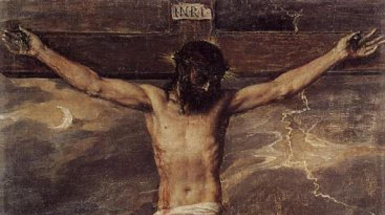 Cristo Crucificado, obra de Tiziano