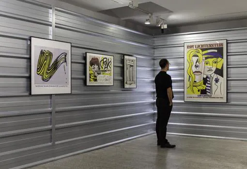 Imagen de la exposición de Lichtenstein en la Fundación Canal