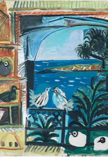 «Los pichones, Cannes» (1957), de Picasso. Museo Picasso de Barcelona