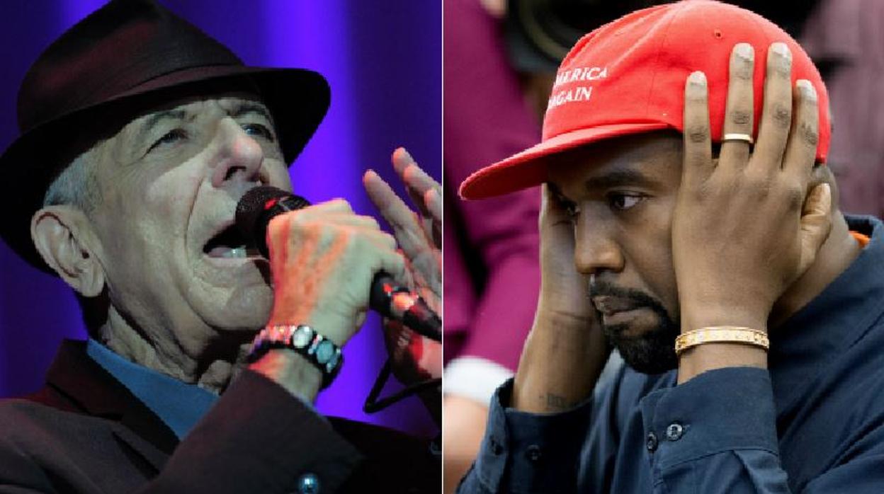 El poeta y cantante Leonard Cohen ha vuelto a la actualidad que tanto acapara Kanye West