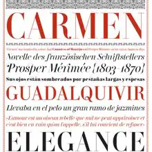 Tipografía «Carmen»