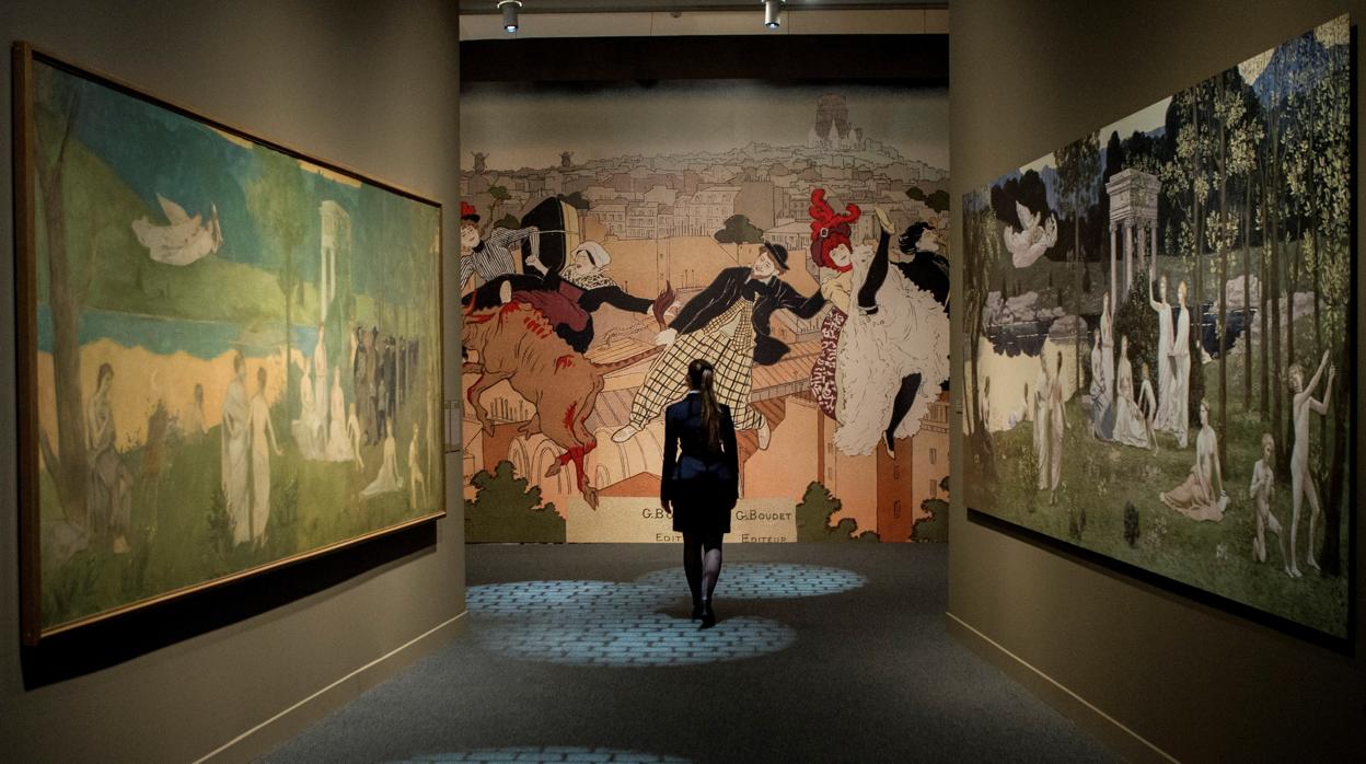 La exposició reúne más de 300 piezas, sesenta de ellas de Toulouse-Lautrec