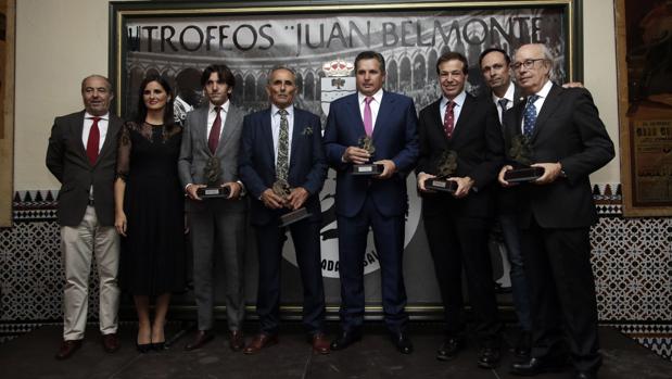 José Luis Parada, Garcigrande y Diego Ventura recogen
los VI Premios Juan Belmonte