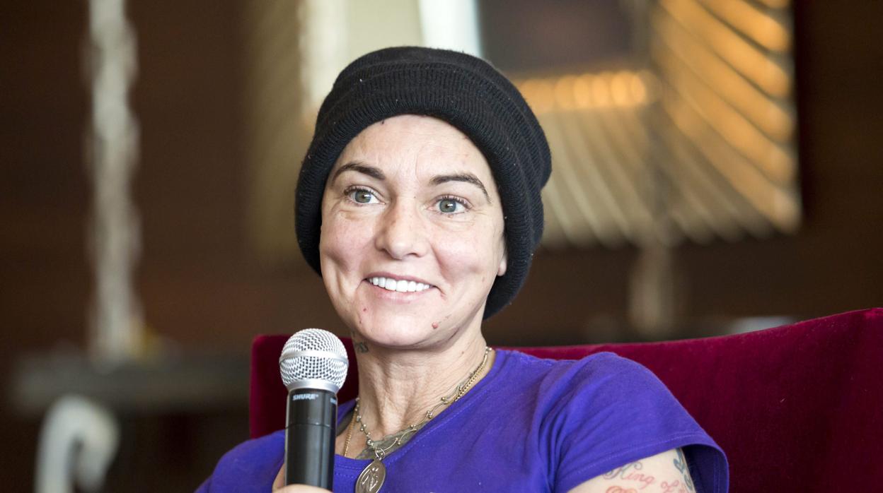 La cantante irlandesa Sinéad O'Connor