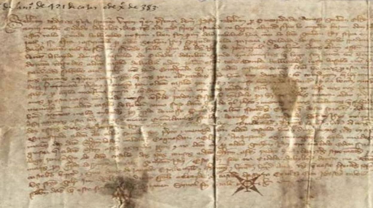 El pergamino portugués medieval que se vendía en OXL