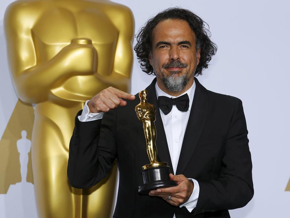 El director de cine Alejandro González Iñárritu, después de ganar el Oscar con «El renacido»