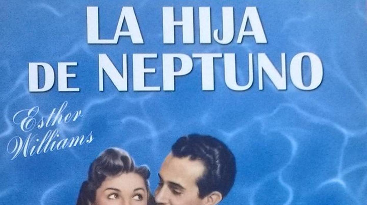 Cartel de «La hija de Neptuno», película protagonizada por Esther Williams y Ricardo Montalbán que popularizó, en 1949, la canción «Baby, It's Cold Outside»