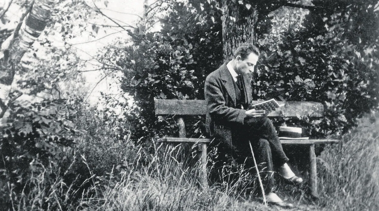 Rilke, en una fotografía de 1913