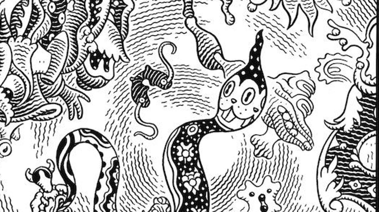 Jim Woodring sigue explorando en «Poochytown» en extraño mundo en el que vive su personaje, Frank