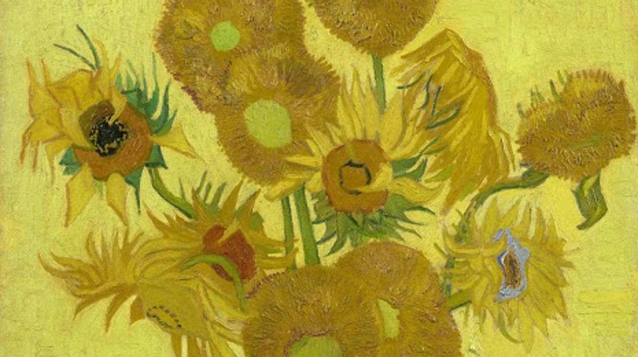 «Los girasoles» de Van Gogh