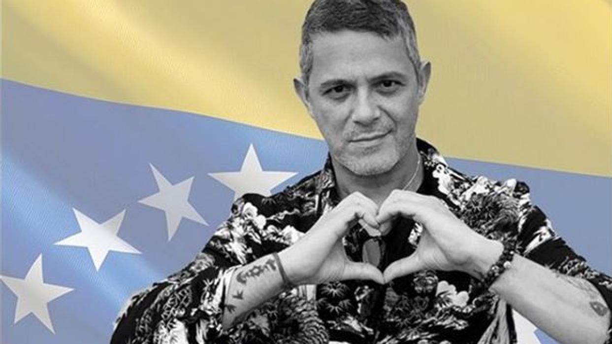 Alejandro Sanz muestra su apoyo a Guaidó: «Viva Venezuela libre»