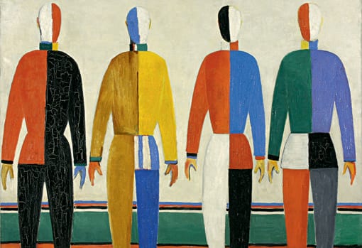 «Deportistas», de Kazimir Malévich, 1930-1931