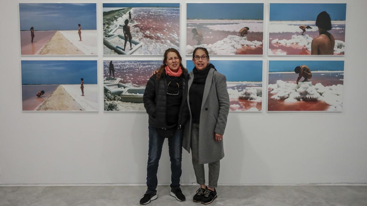 Nan y Yeni reunidas de nuevo este jueves en el CAAC en torno a su obra