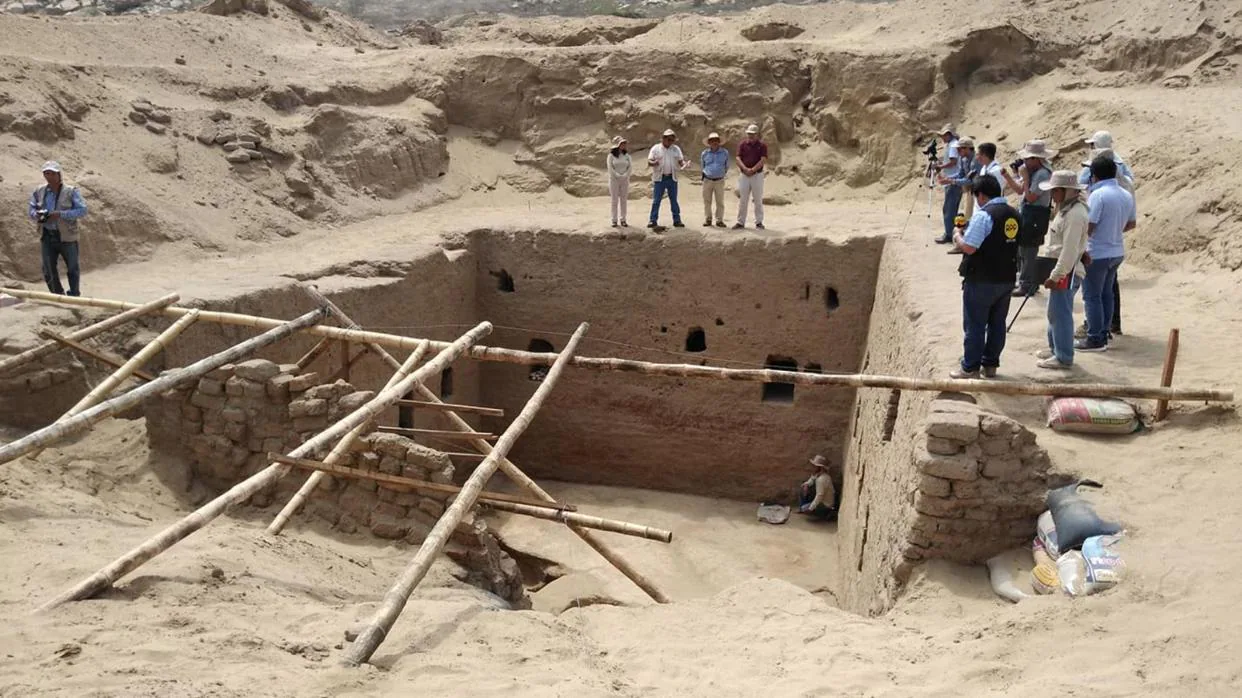 La cámara funeraria inca descubierta en la costa norte de Perú