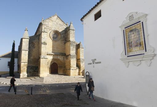 Fachada de la iglesia de Santa Marina